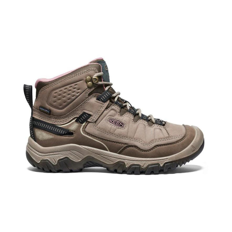 Women's Targhee 4 Mid Waterproof Hiking Boots Wide | Brindle