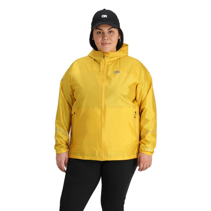 Outdoor Research Womens Plus Helium Rain Jacket