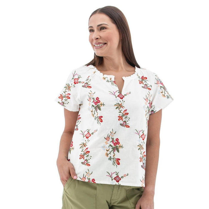 Aventura Womens Lindale Short Sleeve Top