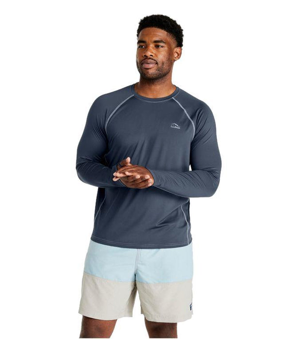 L.L.Bean Mens Swift River Cooling Long Sleeve Rashguard