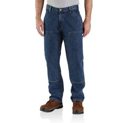 Carhartt Mens Loose Fit Double Front Utility Logger Jeans