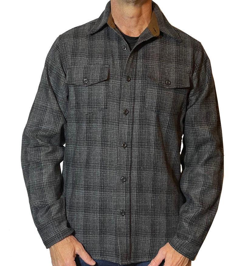 Flyshacker Men's Highland Wool Ombre Shirt