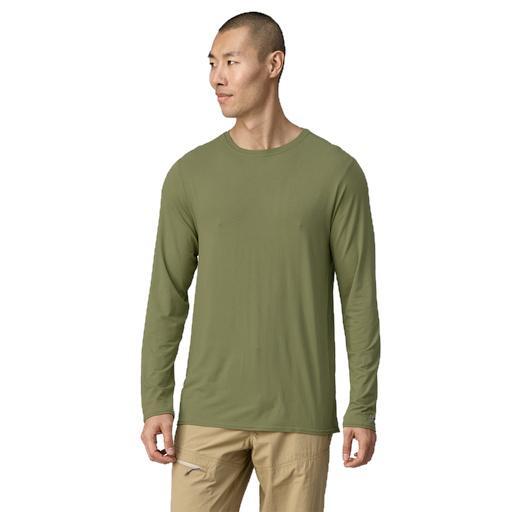 Patagonia Mens Tropic Comfort Natural UPF Crew Long Sleeve Shirt