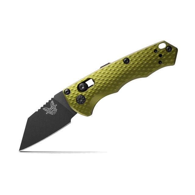 Benchmade Knives Partial Immunity Woodland Green Aluminum