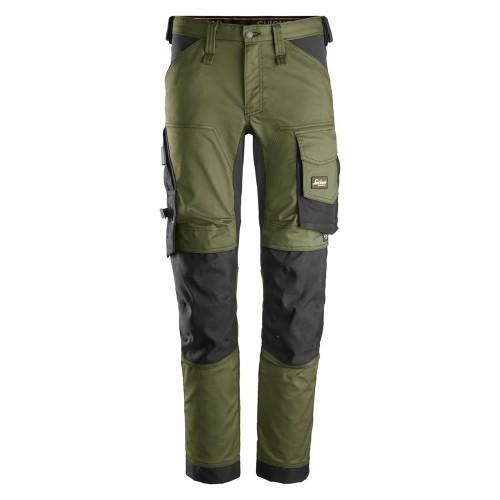 Snickers Workwear Mens AllRoundWork Slim Stretch Trouser Tall 34in Inseam