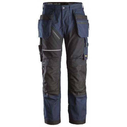 Snickers Workwear Mens RuffWork Canvas Trousers with Holster Pockets