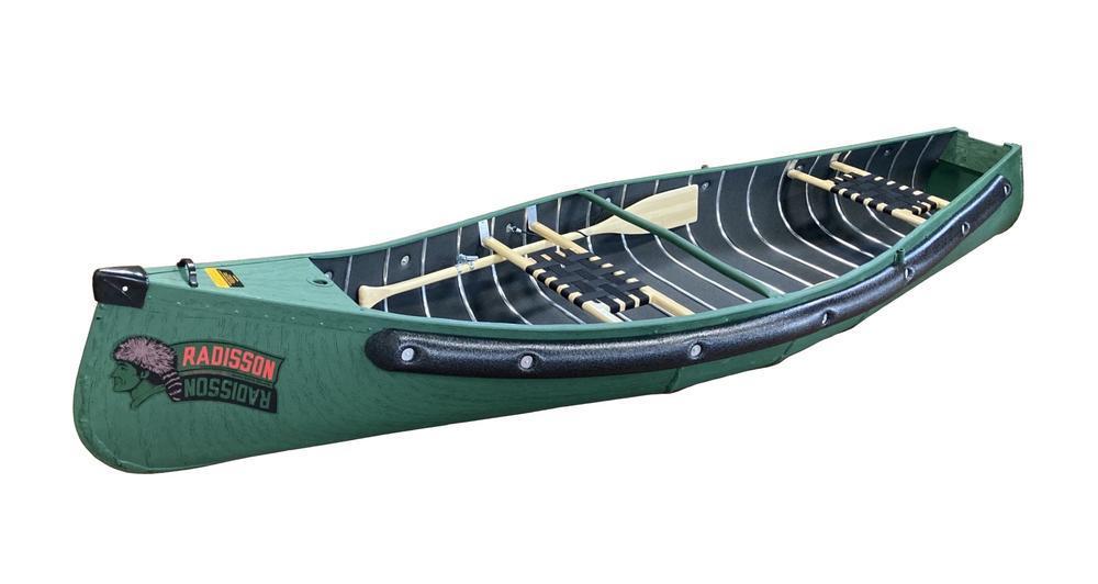 Radisson 12ft Square Stern Canoe with Web Seat | Forest Green — Kenco ...