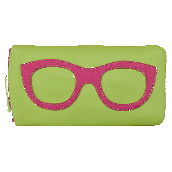Eyeglass Case With Frame Design | Pear/Pink