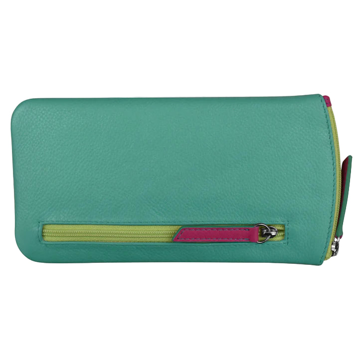 Eyeglass Case With Frame Graphic | Turquoise Pear