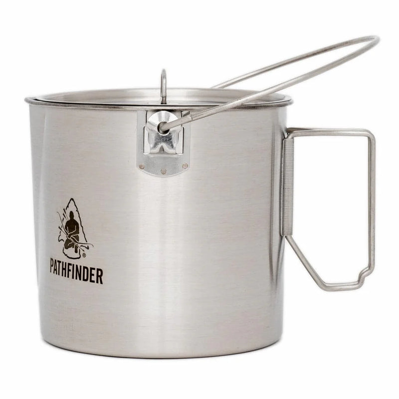 64 oz Bush Pot | Stainless Steel