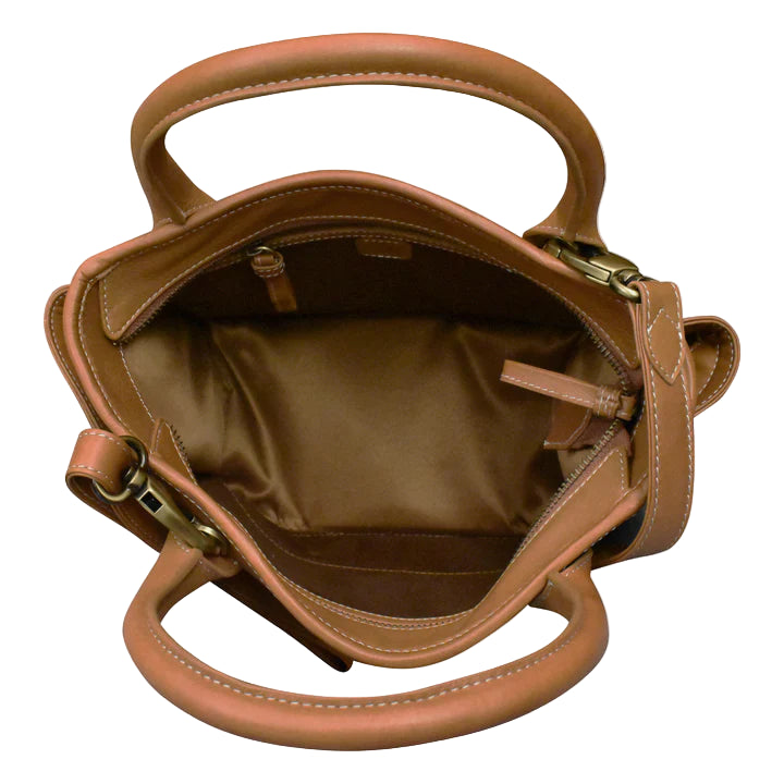 Small Satchel | Antique Saddle