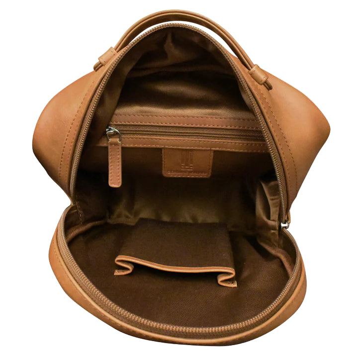 Mini Pocket Backpack | Antique Saddle