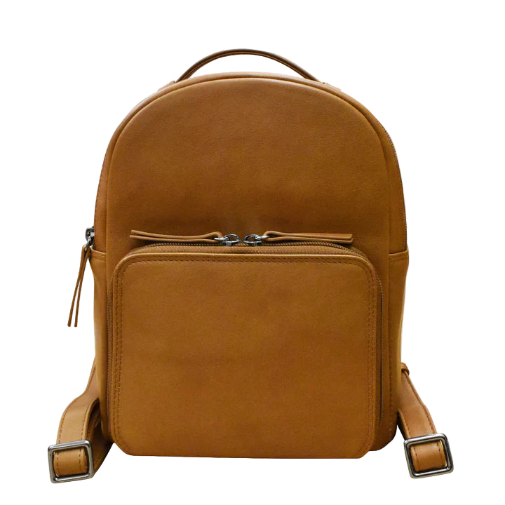 Mini Pocket Backpack | Antique Saddle