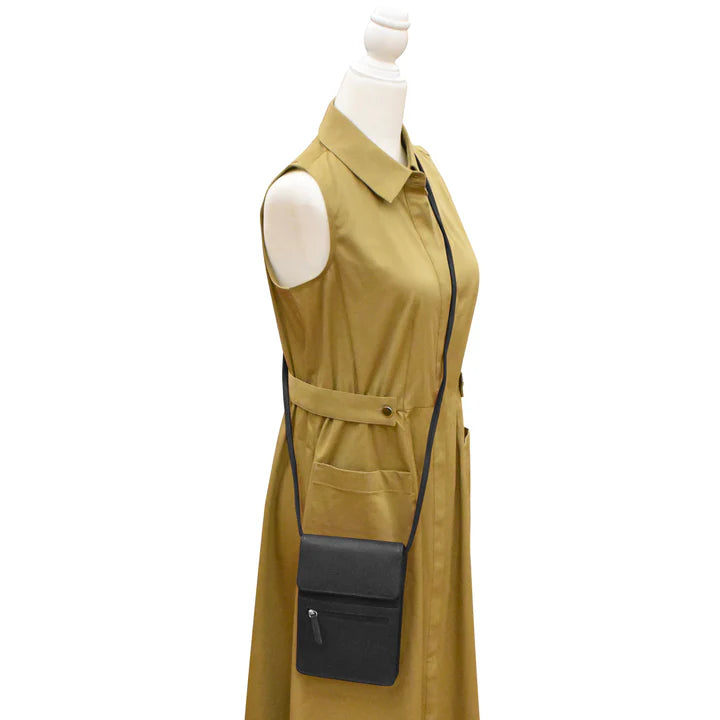 Large Organizer On String | Black