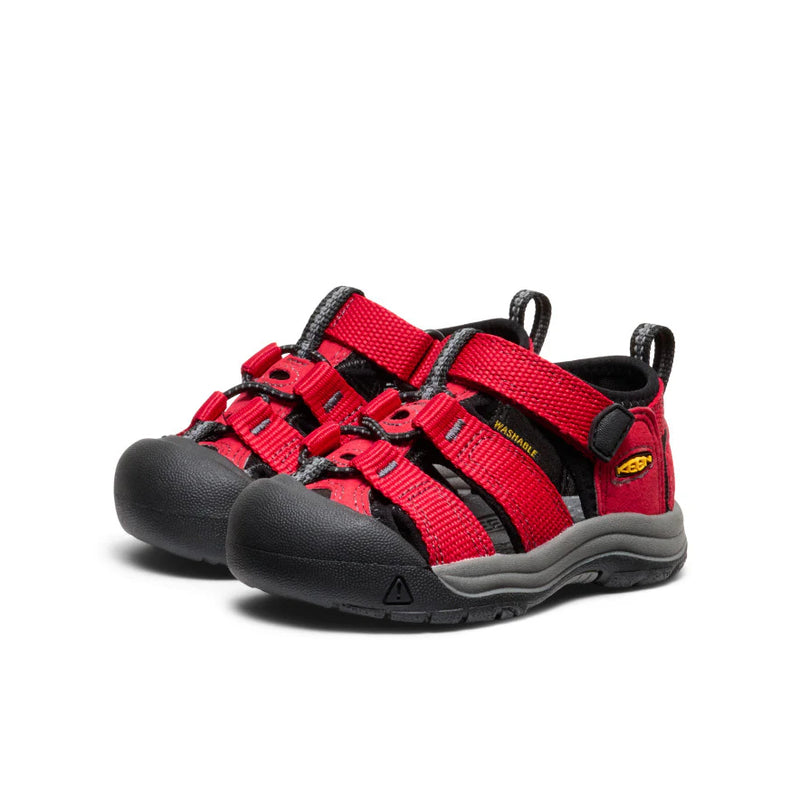 Toddler's Newport H2 Closed Toe Sandal | Ribbon Red Gargoyle