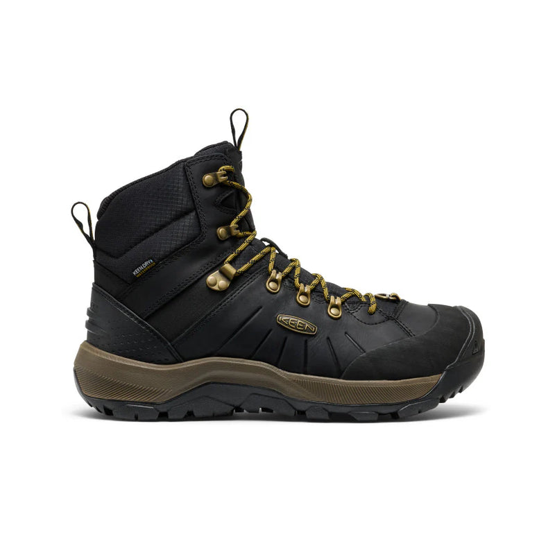 Men's Revel IV Polar Waterproof Boot | Black/Lemon Curry