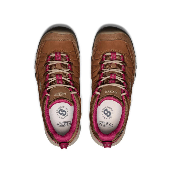 Women's Targhee IV Waterproof Hiking Shoe | Bison/Beaujolais