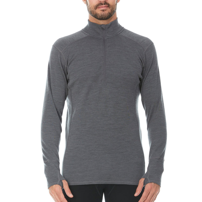 Men's Isolation Midweight Wool Quarter Zip Pullover