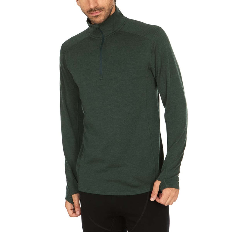 Men's Isolation Midweight Wool Quarter Zip Pullover