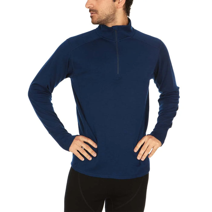 Minus33 Mens Isolation Midweight Wool Quarter Zip Pullover