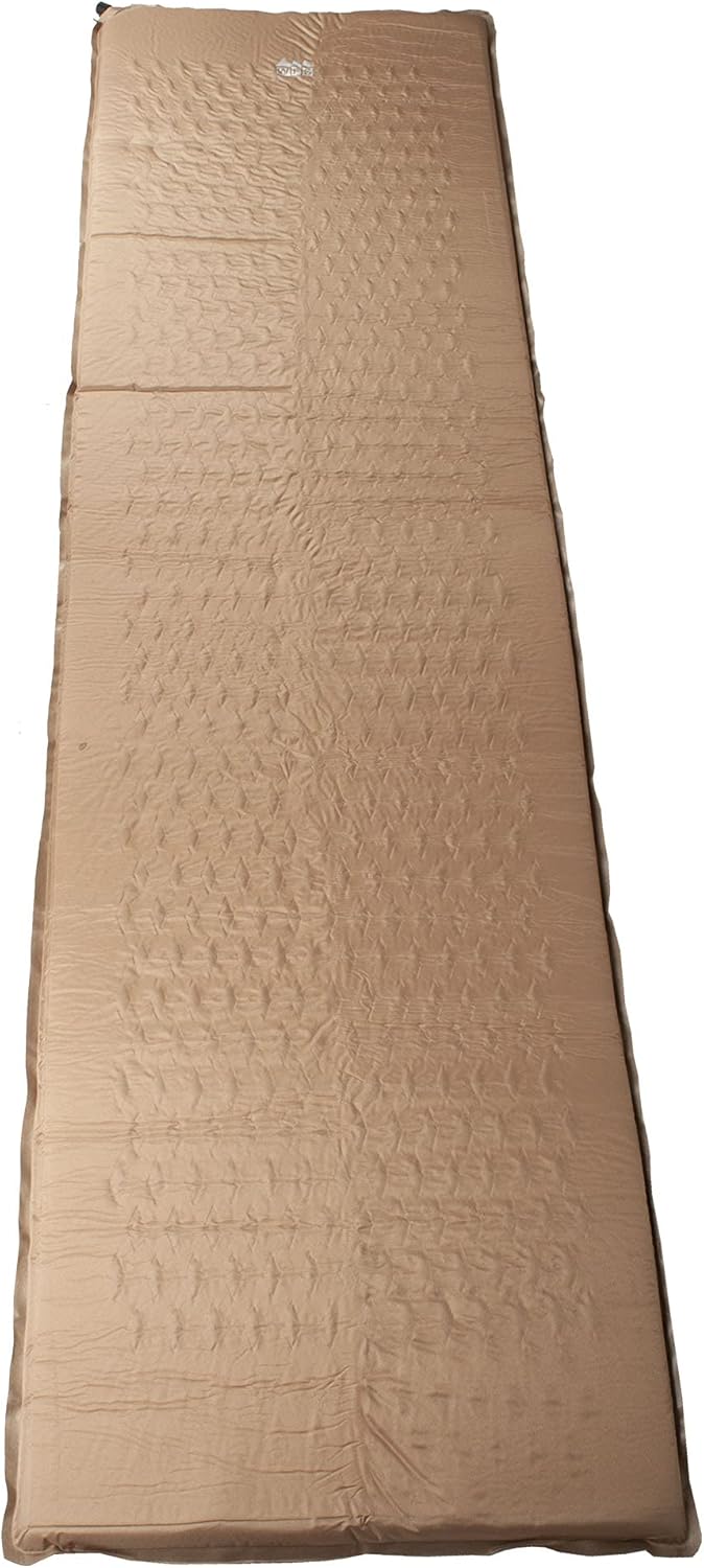 Self Inflating Sleeping Pad | Brown