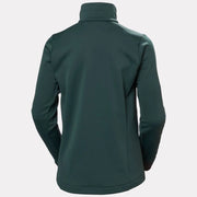 Green jacket on a light gray background