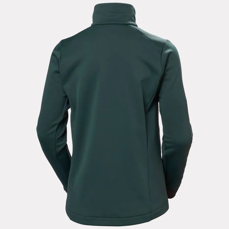 Green jacket on a light gray background