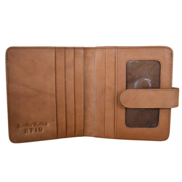 Small Bifold Wallet | Antique Saddle