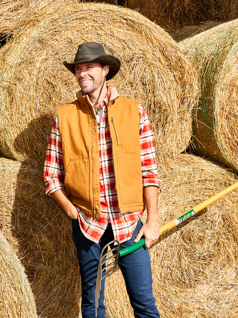 It's 5:00 Somewhere Distressed Outdoor Hat | Brown