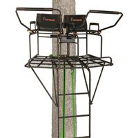 Skyscraper- 18' 2 Person Wrap Around Jaw And Truss Ladder Stand