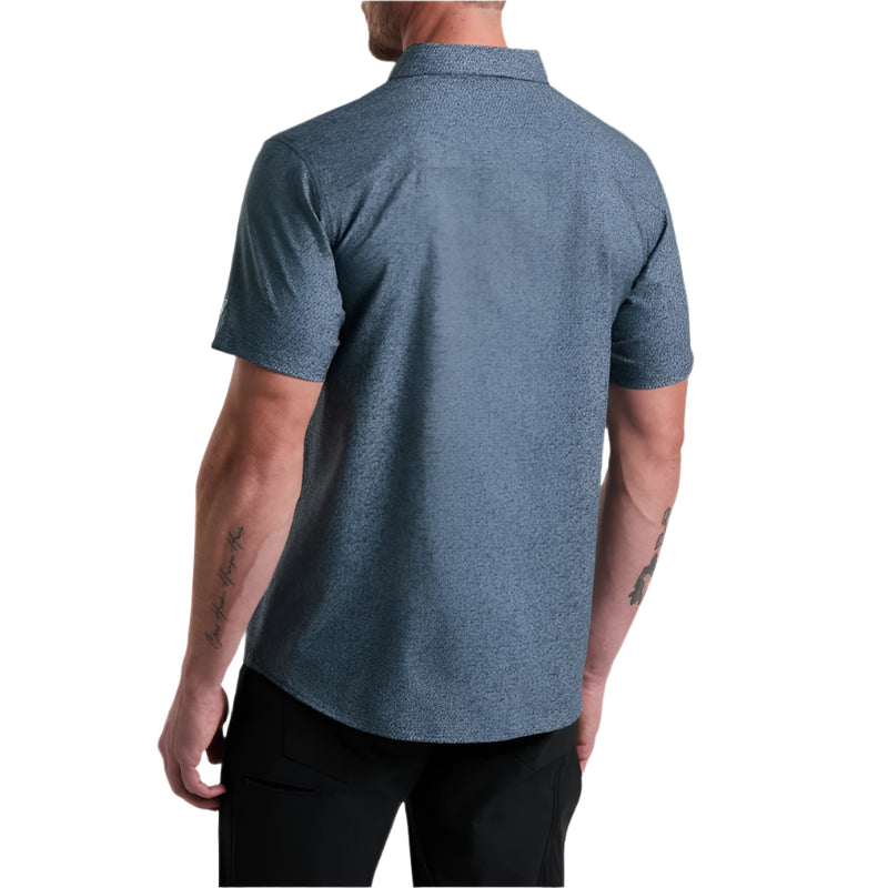 Men's KÜHL Breeze™ Short Sleeve Shirt | Blue Gravel
