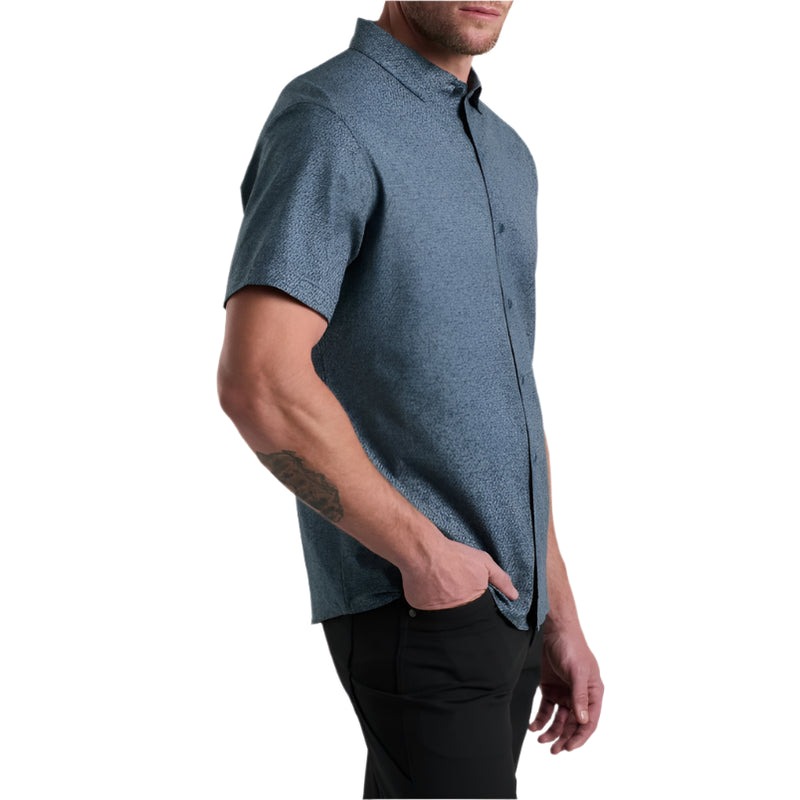 Men's KÜHL Breeze™ Short Sleeve Shirt | Blue Gravel