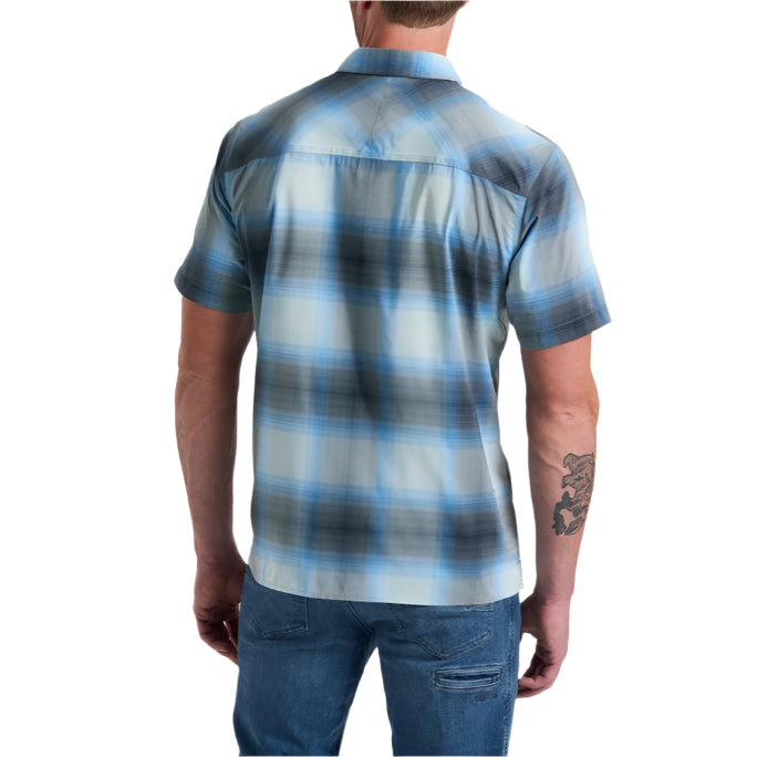 Men's Short Sleeve Konquer Shirt | Ice Blue