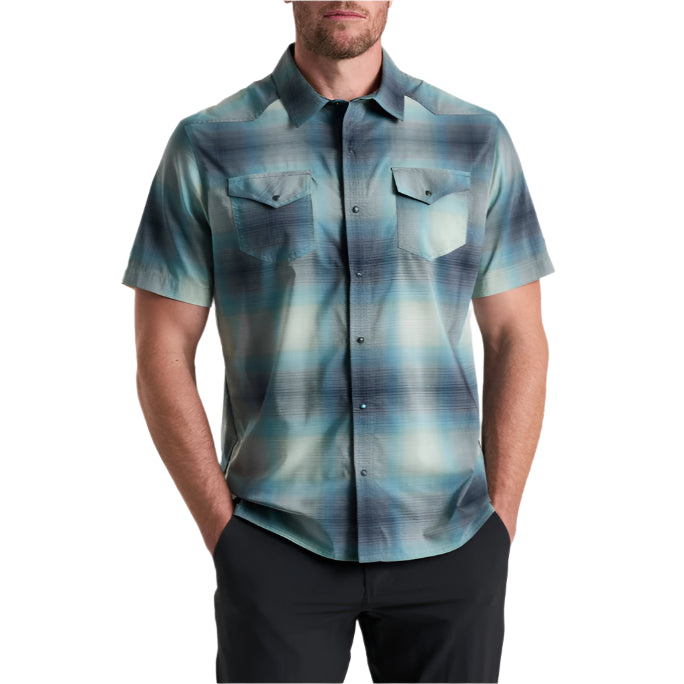 Men's Short Sleeve Konquer Shirt | Sea Green