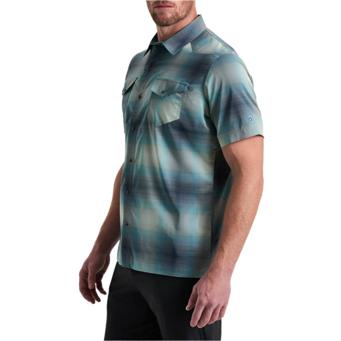 Men's Short Sleeve Konquer Shirt | Sea Green