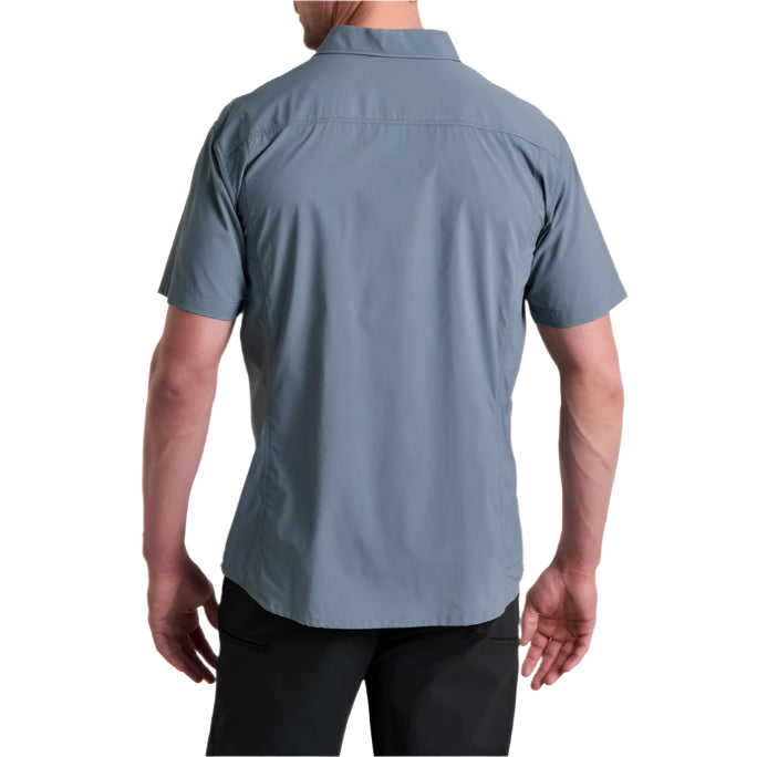 Men's Short Sleeve Driftr Shirt | Charcoal Blue