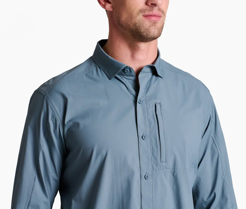 Men's Driftr™ Long Sleeve | Charcoal Blue