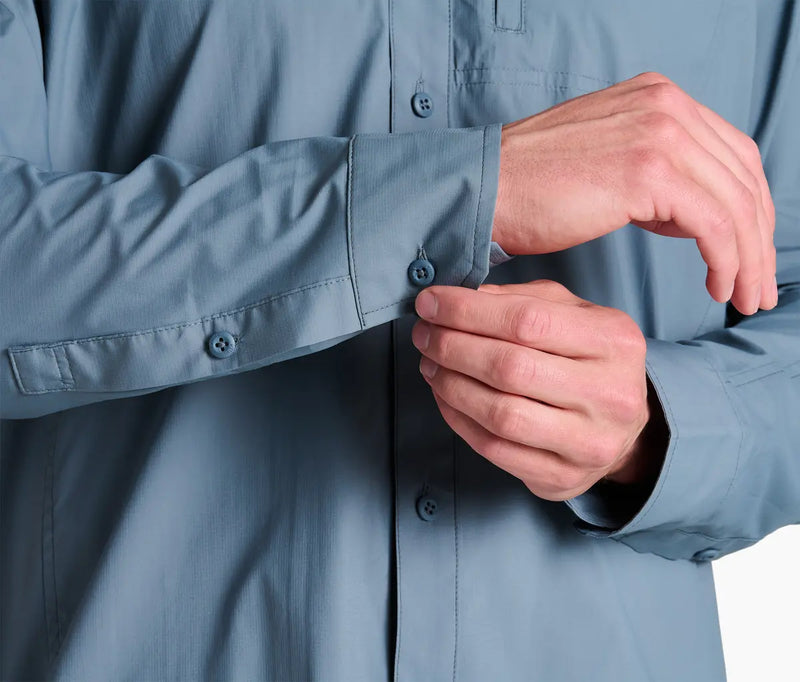 Men's Driftr™ Long Sleeve | Charcoal Blue