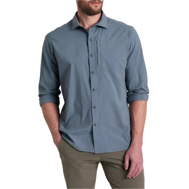 Men's Driftr™ Long Sleeve | Charcoal Blue