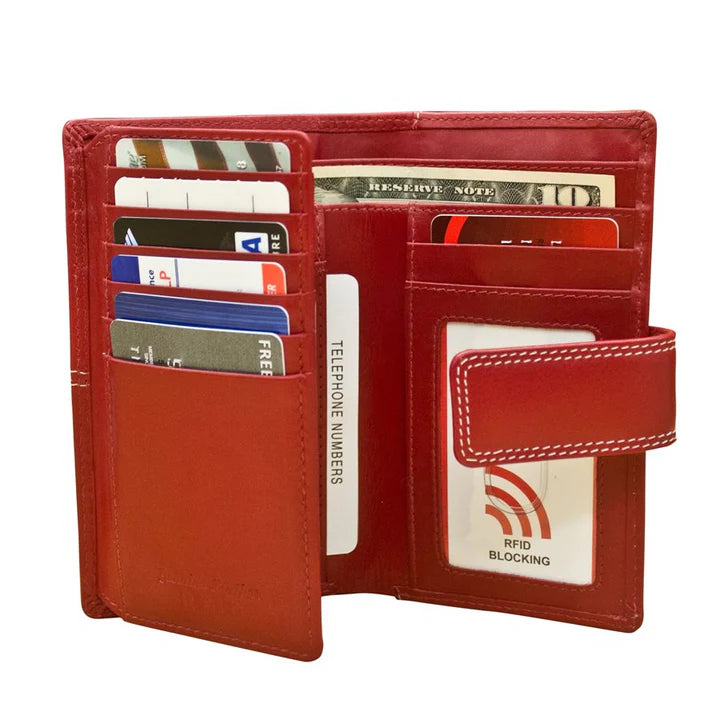 Midi Wallet | Red