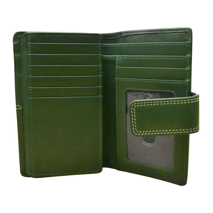 Midi Wallet | Hunter Green
