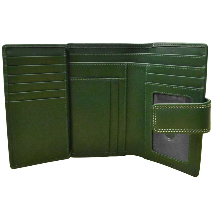 Midi Wallet | Hunter Green