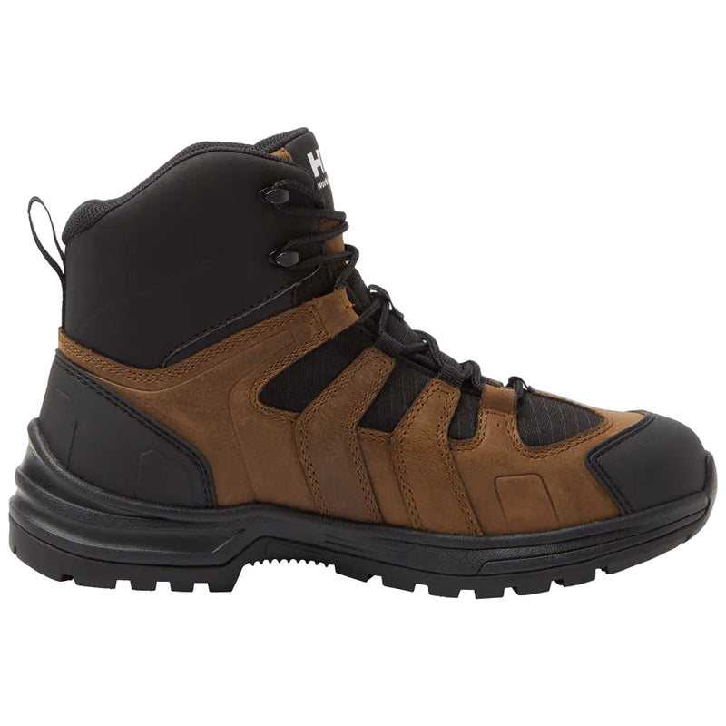 Men's Oslo Hiker Mid Waterproof Soft Toe Work Boots | Dark Brown
