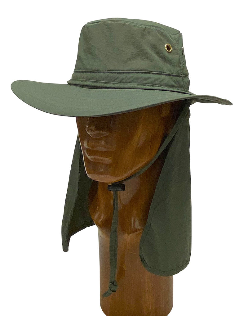 Rocky Point Supplex® Boonie with FoldAway Neck Flap | Olive