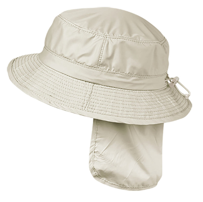 Sun-Block Bucket Hat | Putty