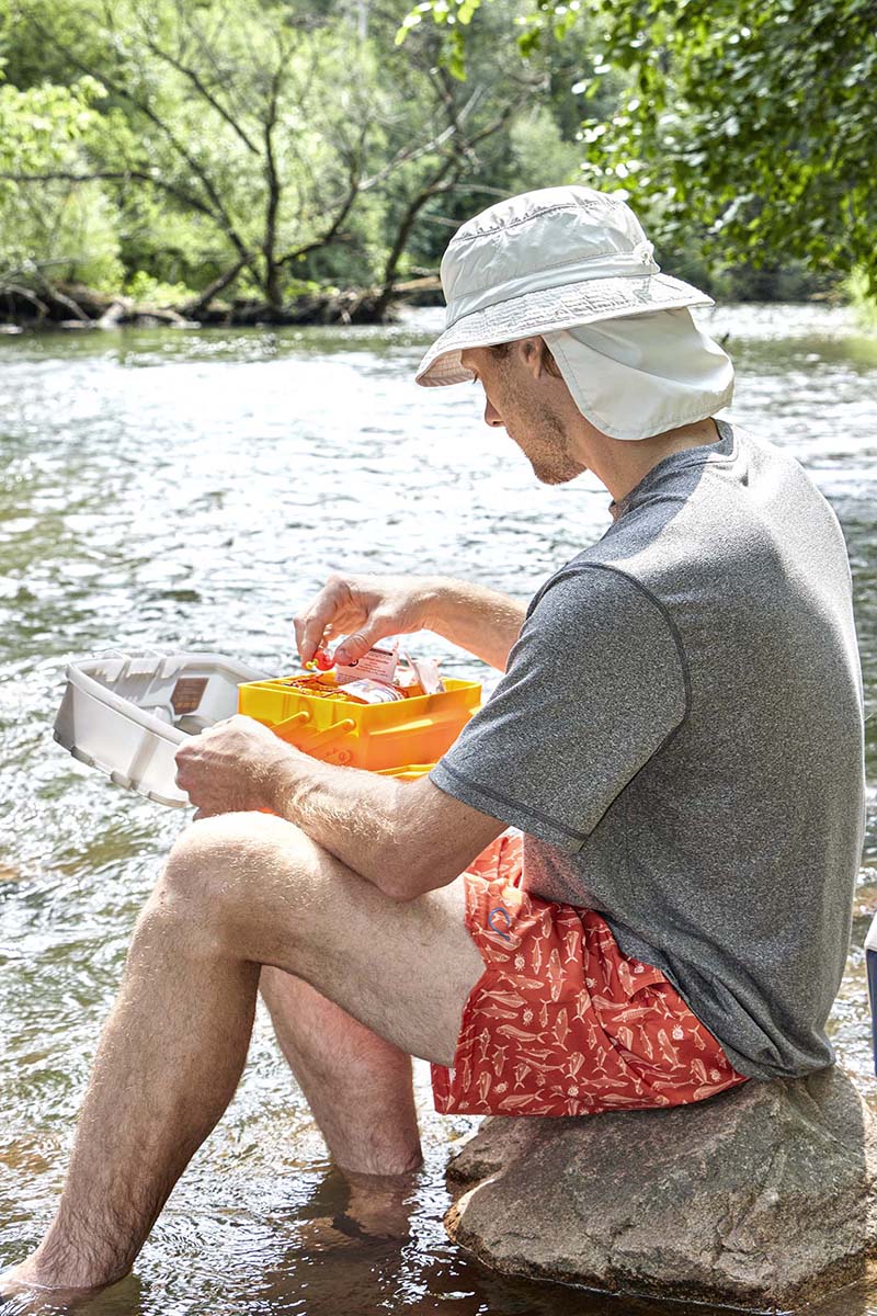 Sun-Block Bucket Hat | Putty