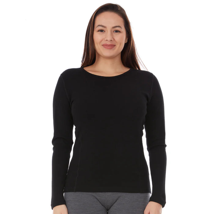 Women's Ossipee Midweight Long Sleeve Wool Crew-neck Shirt