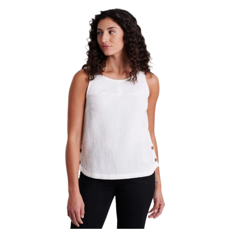 Women's Klover Tank Top | White