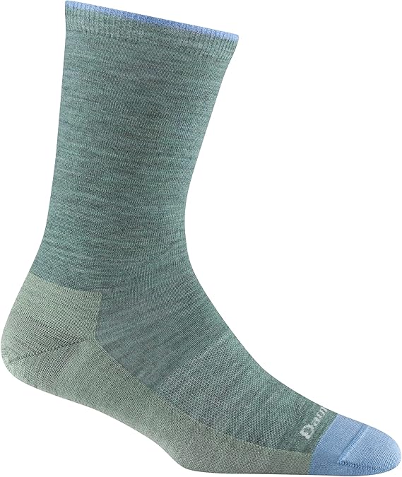 Darn Tough Womens Solid Basic Lightweight Crew Sock