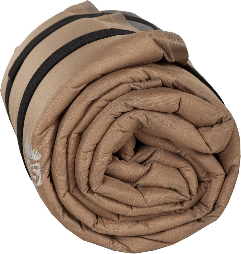 Self Inflating Sleeping Pad | Brown